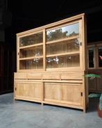 Teak Schoolkast | Buffetkast | Winkelkast Greeploos #2125, 200 cm of meer, Ophalen of Verzenden, 200 cm of meer, Teakhout