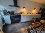 Keuken, landelijke stijl, Ophalen, Gebruikt, Wit, Graniet of Steen