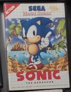 Sonic the hedgehog Sega master system II (8bit)  ZONDER HOES, Spelcomputers en Games, Games | Sega, Avontuur en Actie, 1 speler