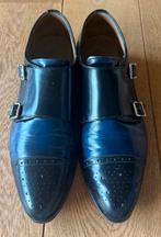 Dames Gespschoenen Zwart/Blauw - Maat 40, Kleding | Dames, Schoenen, Pertini, Zwart, Ophalen of Verzenden, Gedragen