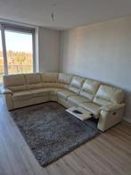 Lederen Hoekbank - Goede Staat!, Huis en Inrichting, Ophalen, Gebruikt, Leer