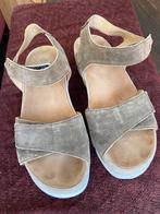 Durea 6,5 (G) sandalen, Kleding | Dames, Schoenen, Durea, Beige, Zo goed als nieuw, Sandalen of Muiltjes
