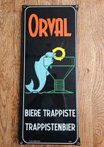 Orval emaille, Ophalen, Zo goed als nieuw, Reclamebord