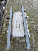 Lamellenpoort 1m breed, RAL 7016, Met poort, Gebruikt, Overige typen, Ophalen of Verzenden