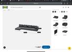 Ikea Soderhamn bankstel, Huis en Inrichting, Banken | Sofa's en Chaises Longues, Ophalen, Zo goed als nieuw