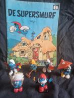 De Supersmurf Album + Smurfen Figuren, Ophalen, Gebruikt