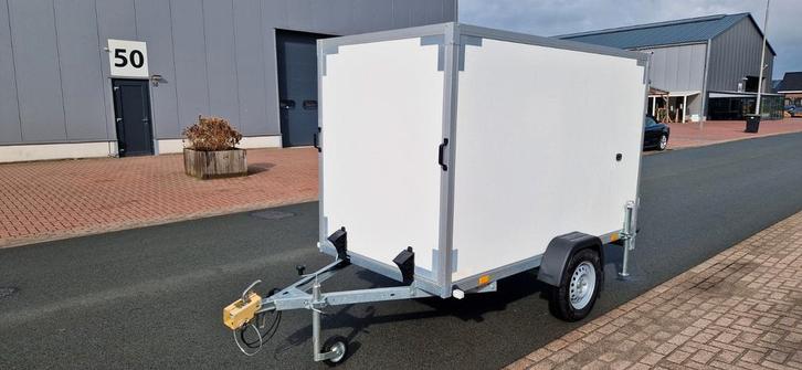 Dichte aanhanger met motor steun. En diverse opties, Auto diversen, Aanhangers en Bagagewagens, Ophalen