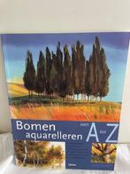 Bomen Aquarellen in kleur van A tot Z, Hobby en Vrije tijd, Schilderen, Ophalen of Verzenden, Nieuw