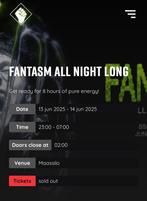 1 kaartje voor Rotterdam Rave Fantasm, Tickets en Kaartjes, Eén persoon