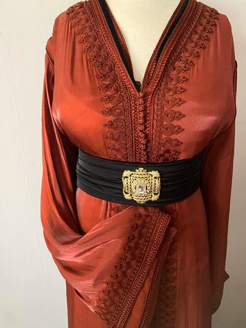 Takchita Organza Bronze Kleur beschikbaar voor biedingen