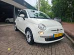 Fiat 500 1.2 Popstar | 2E EIGENAAR | AIRCO | LAGE KM | ELEC, Stof, 4 cilinders, 840 kg, Wit