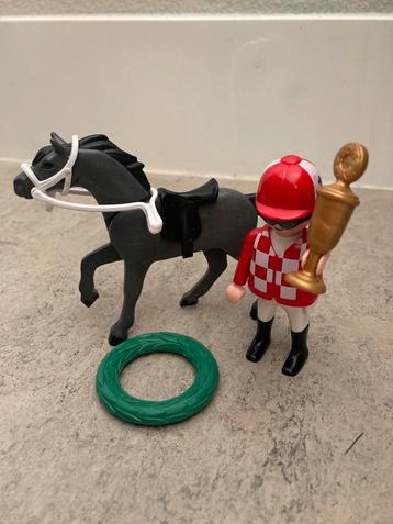Jockey met paard
