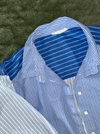 Blauw Gestreept Overhemd, Ophalen of Verzenden, Zo goed als nieuw, Maat 38/40 (M), Blauw