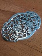 Zilveren vintage broche, Sieraden, Tassen en Uiterlijk, Broches, 4 tot 7 cm, Onbekend, Ophalen of Verzenden, Zo goed als nieuw