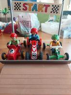 playmobil racen: schans met karts, Ophalen of Verzenden, Gebruikt, Los playmobil