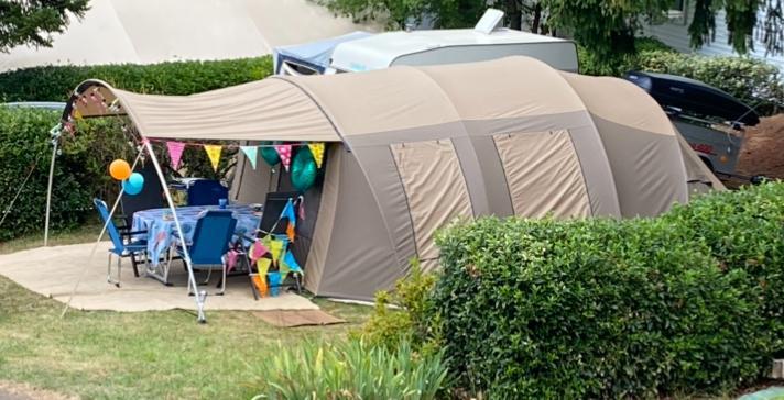 Falco Zeearend 6 tent, Caravans en Kamperen, Tenten, tot en met 6, Gebruikt, Ophalen