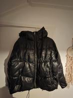 Zwarte leren puffer jas - Saints & Sinners, Kleding | Dames, Saints & Sinners, Zwart, Ophalen of Verzenden, Zo goed als nieuw