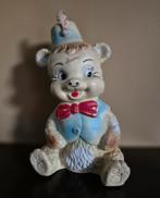 Vintage Rubberen Beer met Hoed, Ophalen of Verzenden