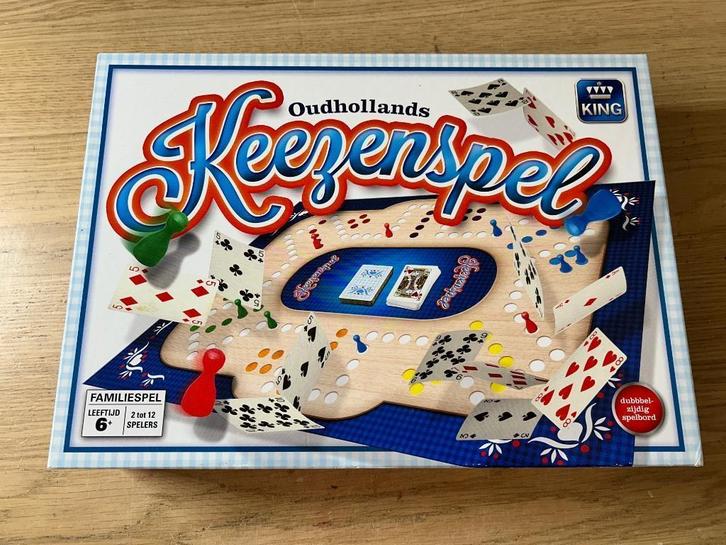 Oudhollands Keezenspel Bordspel, Hobby en Vrije tijd, Gezelschapsspellen | Bordspellen, Zo goed als nieuw, Ophalen of Verzenden
