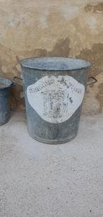 oude weckketel sterilisator de menage  plantenbak zink., Antiek en Kunst, Ophalen of Verzenden
