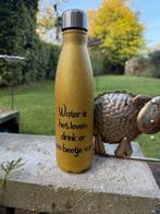 Thermos water fles. Glitter. Bidon., Ophalen of Verzenden, Nieuw