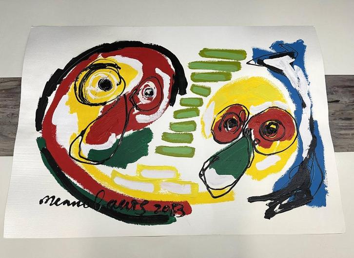 Menno Baars | Happy Together, Antiek en Kunst, Kunst | Schilderijen | Modern, Ophalen