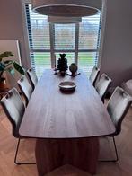 Eetkamer stoelen taupe kleur, Huis en Inrichting, Stoelen, Ophalen, Gebruikt, Overige kleuren, Vijf, Zes of meer stoelen