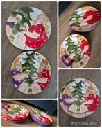 Borden kerst Jet ter Steege, Huis en Inrichting, Keuken | Servies, Ophalen of Verzenden, Zo goed als nieuw, Bord(en), Overige stijlen