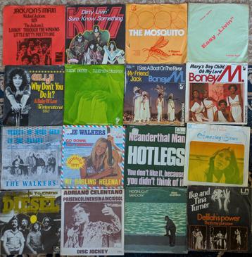 Singles uit de jaren 70 - Diverse artiesten - Ca. 50 stuks beschikbaar voor biedingen