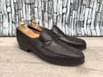 Moreschi Klassieke zwarte instappers voor heren - Maat 42,5, Loafers, Moreschi, Zwart, Nieuw