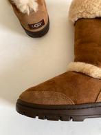 J550 UGG Uggs maat 5=38 leren lage laarsjes boots leer bont, Kleding | Dames, Schoenen, UGG, Bruin, Lage of Enkellaarzen, Ophalen of Verzenden