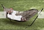 Fatboy Hangmat Deluxe Taupe  incl. Kussen en hoes, Tuin en Terras, Nieuw, Opvouwbaar, Meerpersoons, Binnen