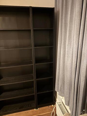 IKEA Billy Boekenkast, zwart eikenpatroon - afbeelding 2