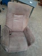 Elektrische relaxstoel met stoffen bekleding., Minder dan 75 cm, Gebruikt, 50 tot 75 cm, Ophalen