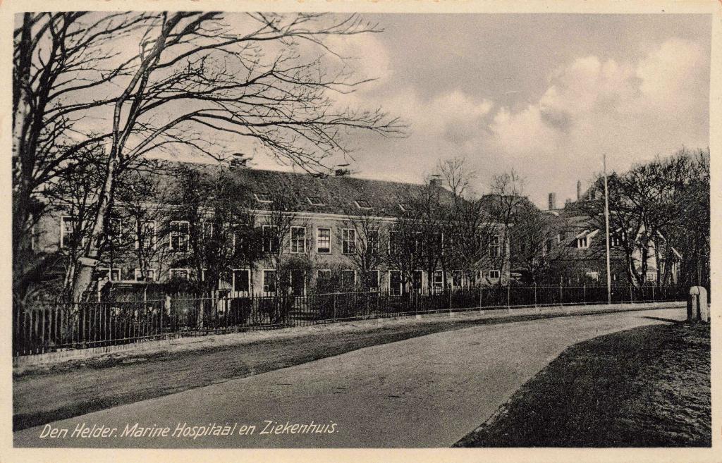 Den Helder Marine Hospitaal B2887, Ophalen, 1920 tot 1940, Ongelopen, Noord-Holland