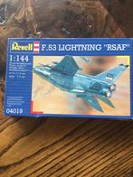 Vliegtuig Revell  F53 Lightning RSAF.  04019., Hobby en Vrije tijd, Modelbouw | Vliegtuigen en Helikopters, 1:144 tot 1:200, Revell