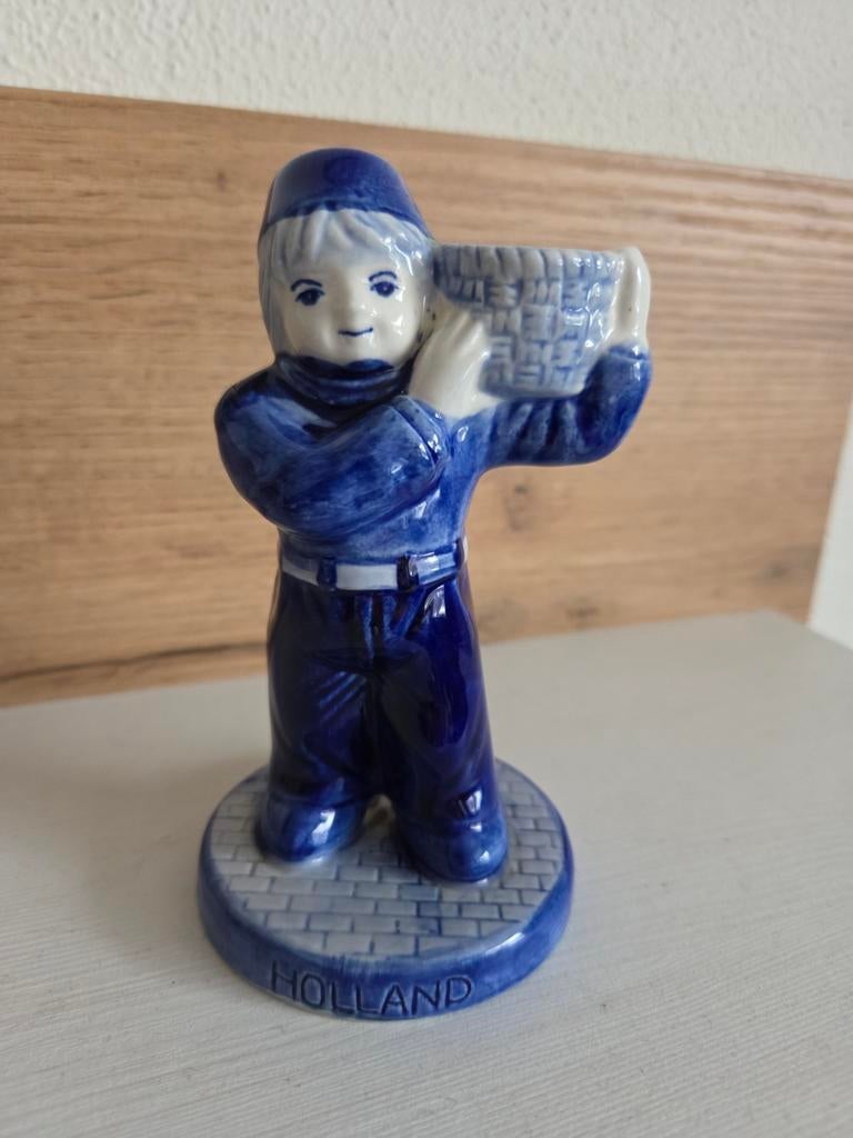Delftsblauw mannetje, Verzamelen, Beelden en Beeldjes, Ophalen of Verzenden