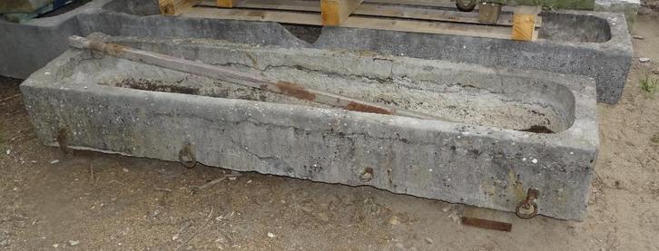 arduinen trog troggen drinkbak voederbak hardsteen pantenbak, Antiek en Kunst, Curiosa en Brocante, Ophalen