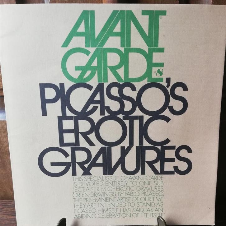 Picasso's Erotic Gravures. 1969. Boekje., Boeken, Kunst en Cultuur | Beeldend, Gelezen, Schilder- en Tekenkunst, Ophalen