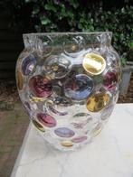 Boheems Tsjechische kleurige glas kunst vaas, Borske Sklo, Antiek en Kunst, Antiek | Glas en Kristal, Verzenden