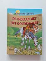Geronimo Stilton : De Indiaan Met Het Gouden Hart, Ophalen of Verzenden, Zo goed als nieuw, Geronimo Stilton