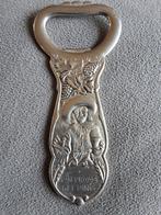 Vintage Van Praag Kleding Flesopener verzilverd, Ophalen of Verzenden, Gebruikt