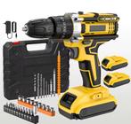 Accuboormachine incl 2 accupacks compleet met accessoires, Ophalen of Verzenden, Nieuw, Boor- en Schroefmachine
