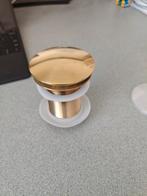 Clickwaste goud messing geborsteld zonder overloop, Ophalen of Verzenden, Nieuw, Geel, Overige typen