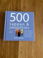 kookboek 500 sappen & smoothies, Overige typen, Nieuw, Ophalen of Verzenden, Nederland en België