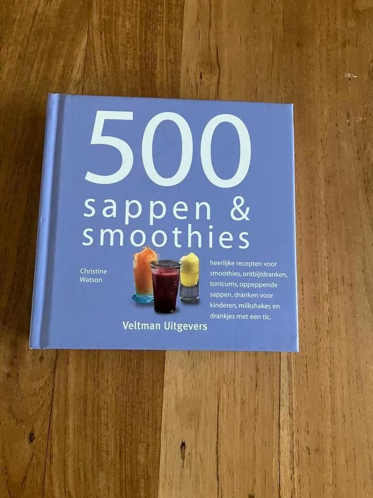kookboek 500 sappen & smoothies, Boeken, Kookboeken, Nieuw, Overige typen, Nederland en België, Ophalen of Verzenden