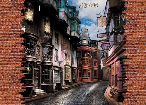 Harry Potter behang Diagon Alley / Wegisweg * Muurdeco4kids, Huis en Inrichting, Stoffering | Behang, minder dan 10 m², Verzenden