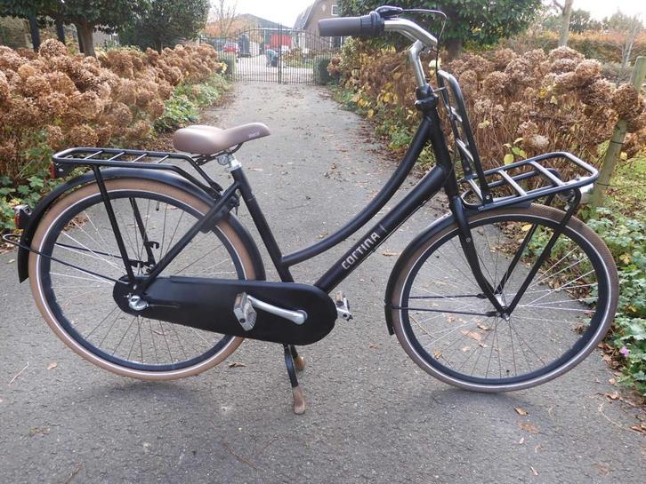 Hippe 28" Cortina U4 met 3 versnellingen en laag frame 50 cm, Fietsen en Brommers, Fietsen | Dames | Damesfietsen, Zo goed als nieuw