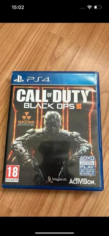 Ps4 Call of Duty Balck Ops III beschikbaar voor biedingen
