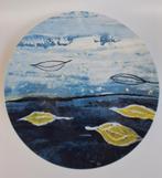 Prachtig bord met ontwerp kunstenares Anna Verrijt., Ophalen of Verzenden